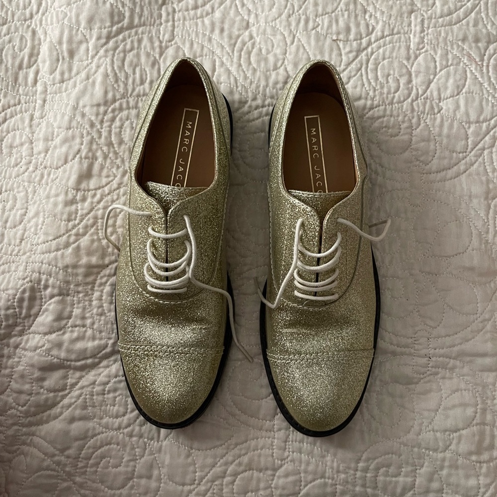 Marc Jacobs Diamond Clinton Oxford Flats Regular. - Picture 5 of 12